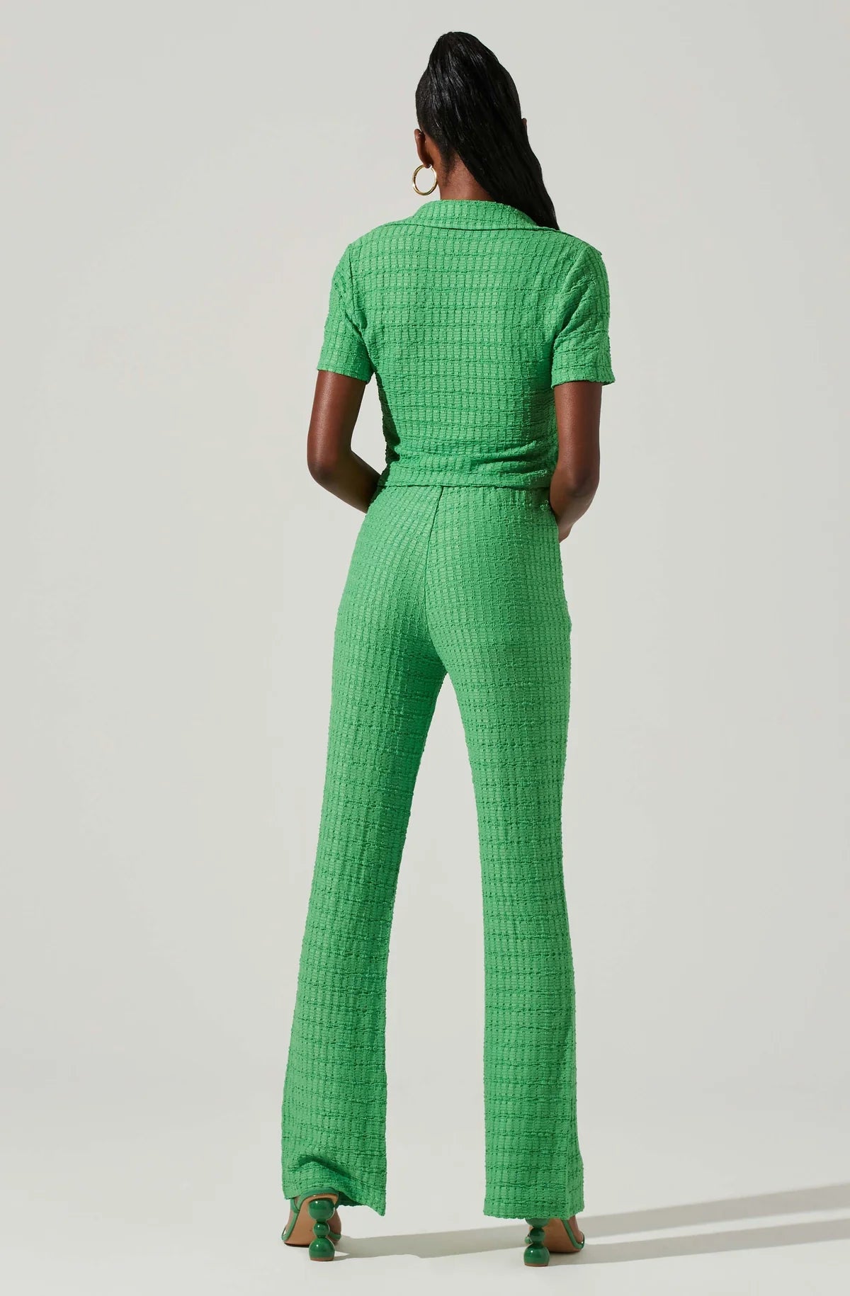 ASTR Zoey Pants in Green - Estilo Boutique