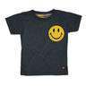 Aviator Nation Smiley 2 Tee in Charcoal - Estilo Boutique