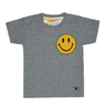 Aviator Nation Smiley 2 Tee in Heather Grey - Estilo Boutique