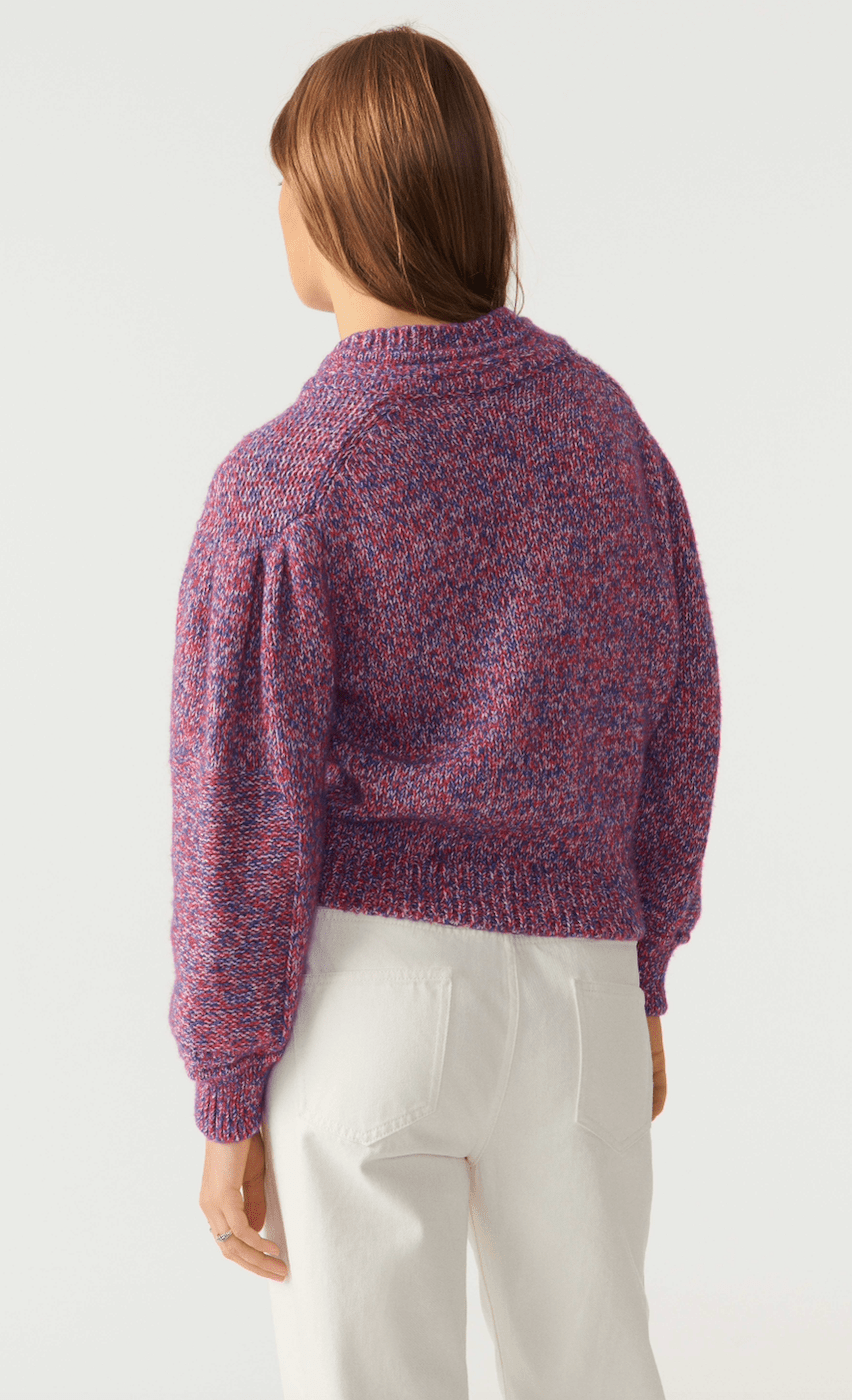 BA&SH Tibo Sweater in Violet - Estilo Boutique