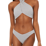Beach Riot Jessica Top in Silver Shine - Estilo Boutique