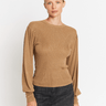 Berenice Arex Puffed Sleeve Jumper in Honey - Estilo Boutique