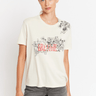 Berenice Enswerbreathe White Artwork T-Shirt - Estilo Boutique