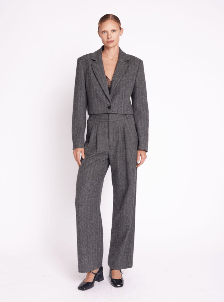 Berenice Vanilla Short Suit Jacket - Estilo Boutique
