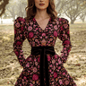 Beyond By Vera Heidi Dress in Tracht Dark - Estilo Boutique