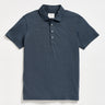 Billy Reid Stripe Pensacola Polo in Navy - Estilo Boutique