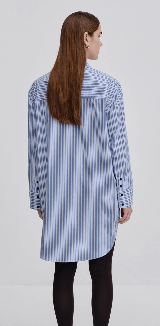 Birgitte Herskind Sienna Shirt in Blue Stripe - Estilo Boutique