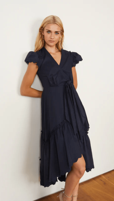 Caballero Collection Catalina Dress in Navy - Estilo Boutique