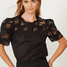 Caballero Collection Katia Top in Black - Estilo Boutique