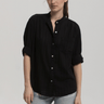 Cali Dreaming Ace Shirt in Black - Estilo Boutique