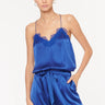 Cami Racer Charmeuse Cami in Neptune - Estilo Boutique