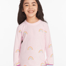 Chaser All Over Rainbows Sweatshirt in Pirouette - Estilo Boutique