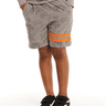 Chaser Cheetah Print Short in Gravel - Estilo Boutique
