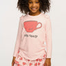 Chaser Cute Tea Long Sleeve in Rosy - Estilo Boutique