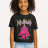 Chaser Def Leppard Pyromania Tee in True Black - Estilo Boutique