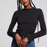 Chaser Hailey Licorice Long Sleeve - Estilo Boutique