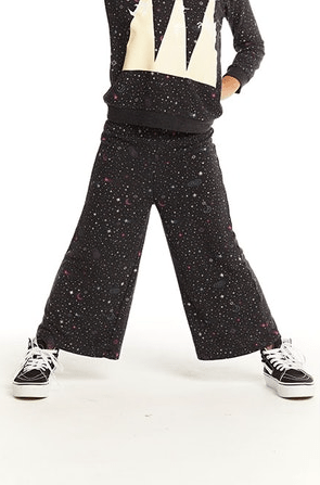 Chaser Kids Star Galaxy Wide Pant Licorice - Estilo Boutique