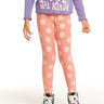 Chaser Leopard Smileys Leggings in Burnt Coral - Estilo Boutique