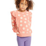 Chaser Leopard Smileys Long Sleeve in Burnt Coral - Estilo Boutique
