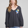 Chaser Love Hearts Vintage Jersey Long Sleeve - Estilo Boutique
