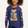 Chaser Peach Bear Shirt in Night - Estilo Boutique