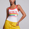 Chaser Pink Floyd Tank in White - Estilo Boutique