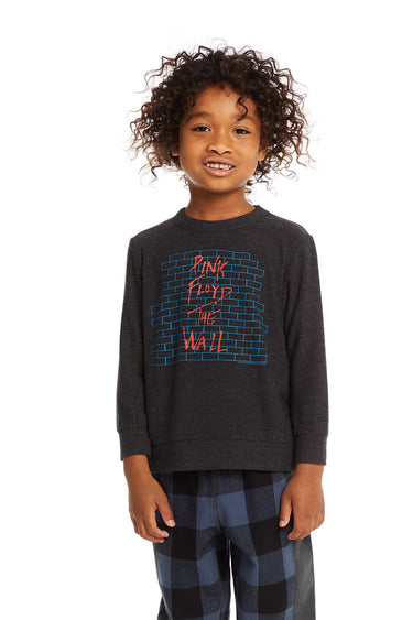 Chaser Pink Floyd The Wall Long Sleeve in Licorice - Estilo Boutique