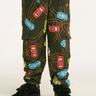 Chaser Race Car Cargo Pants in Forest Night - Estilo Boutique