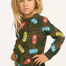 Chaser Race Cars Pullover in Forest Night - Estilo Boutique