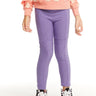 Chaser Seamed Panel Leggings in Veronica Purple - Estilo Boutique