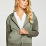Chaser Stretch Twill Long Sleeve Hooded Jacket - Estilo Boutique