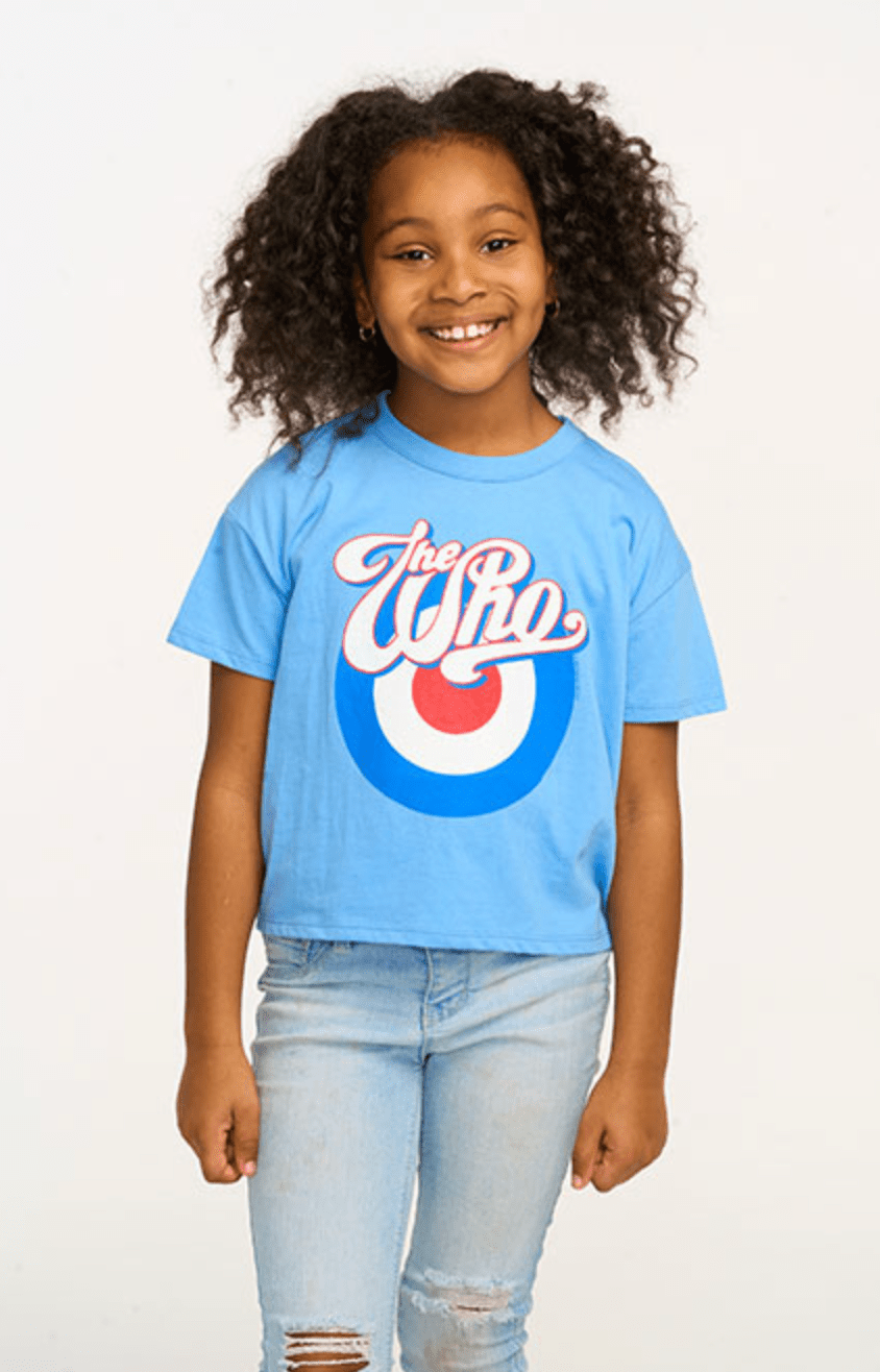 Chaser The Who Shirt in Lake Blue - Estilo Boutique