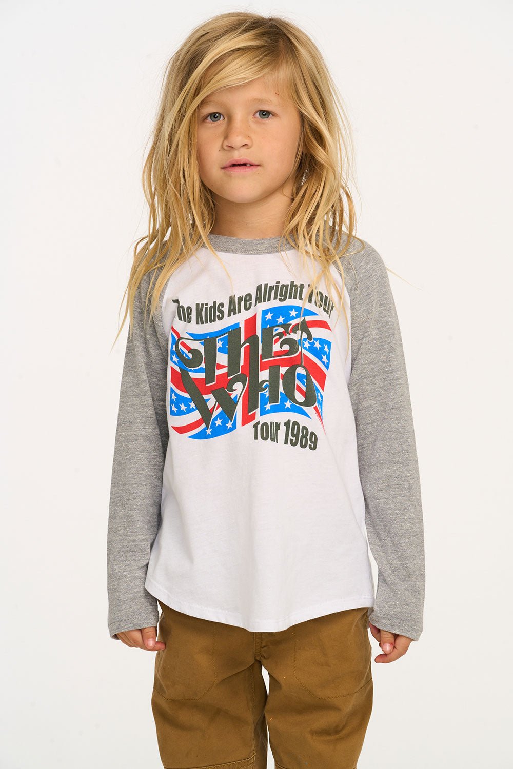 Chaser The Who The Kids Are Alright Tour Tee in White - Estilo Boutique