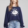 Chaser Tiger Football Camp Long Sleeve in Mood Indigo - Estilo Boutique