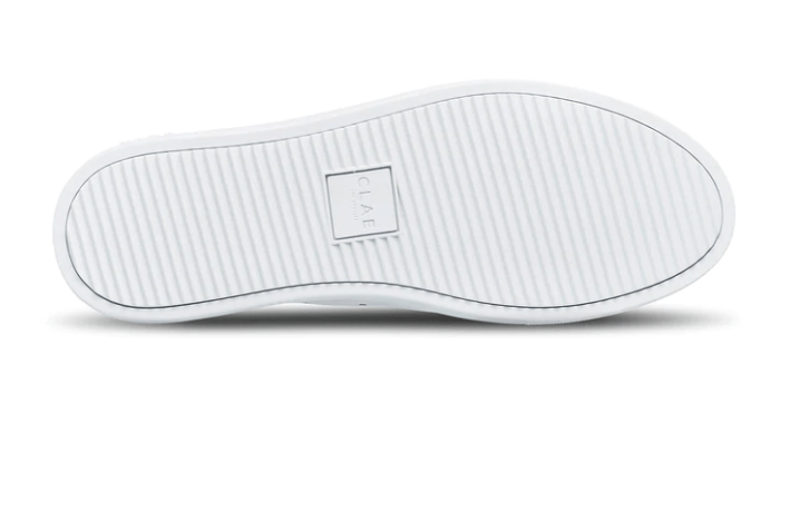 Clae Bradley Sneaker in Tripe White Leather - Estilo Boutique