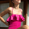 Cleobella Amelia One Piece in Magenta - Estilo Boutique