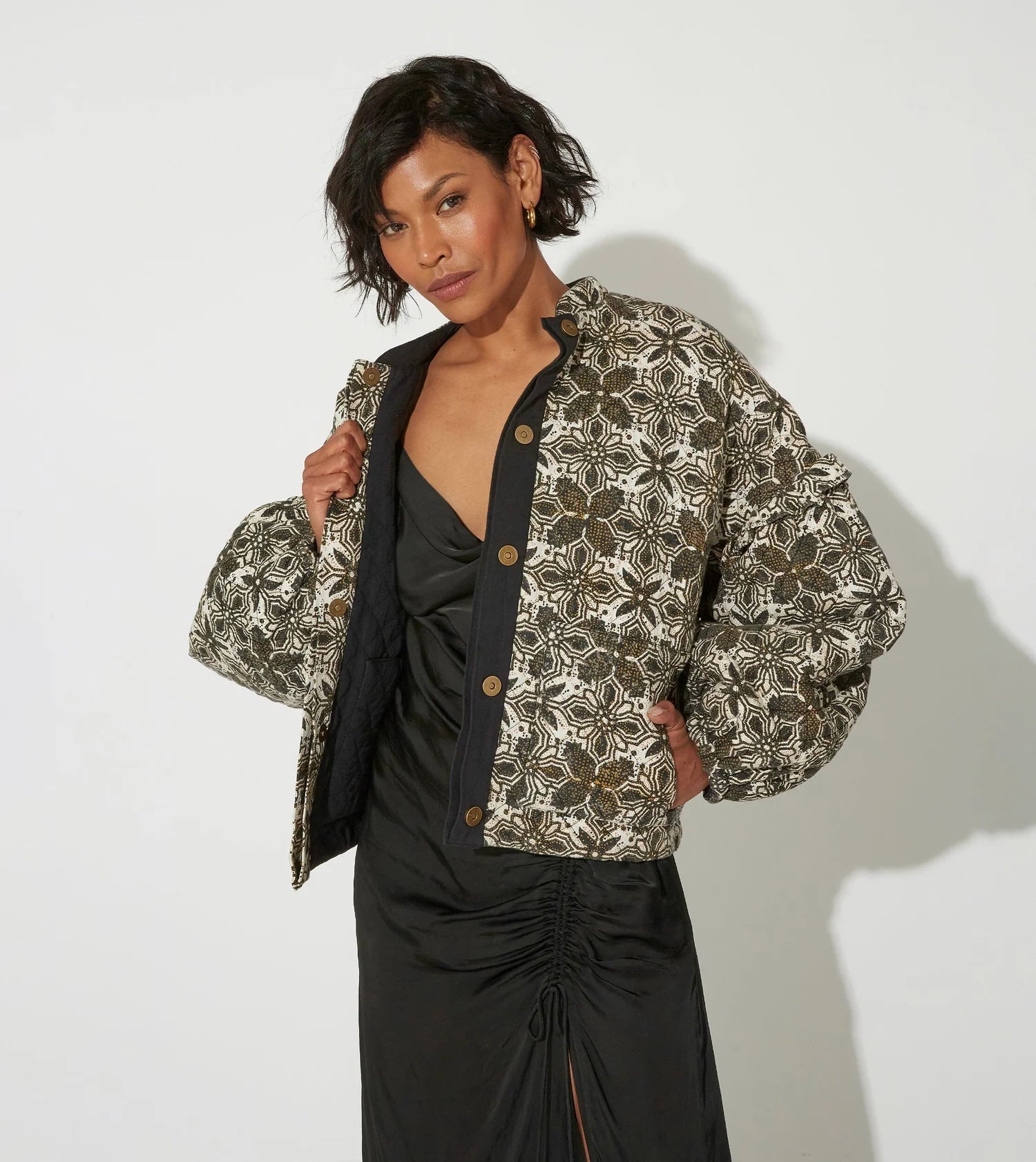 Cleobella Anza Reversible Jacket in Retro Tile - Estilo Boutique