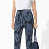 Cotelac Carott Pant in Blue Multi - Estilo Boutique