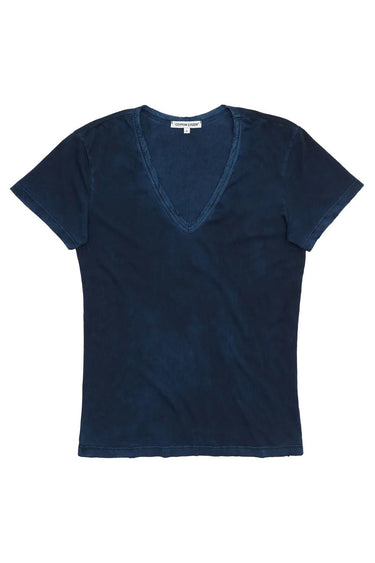Cotton Citizen Standard V-Neck in Vintage Navy - Estilo Boutique