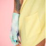 Crush Cashmere San Fran Tie Dye Fingerless Gloves - Estilo Boutique