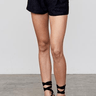 David Lerner Lace Sport Short in Black - Estilo Boutique