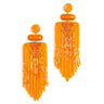 Deepa Gurnani Jody Earrings in Marigold - Estilo Boutique