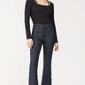 DL1961 Bridget Boot High Rise in Indigo Coated - Estilo Boutique