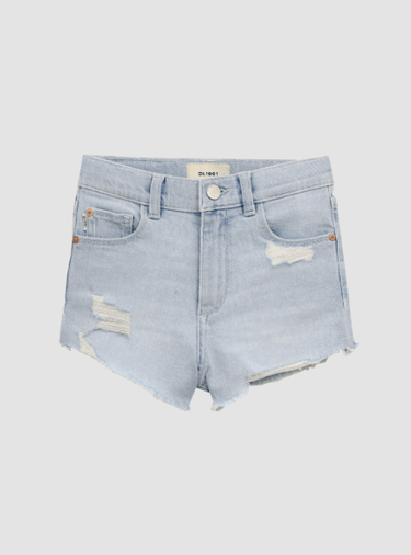 DL1961 Kids Lucy Short in Poolside Distressed - Estilo Boutique