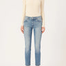 DL1961 Mila Mid Rise Cigarette in Breakwater - Estilo Boutique