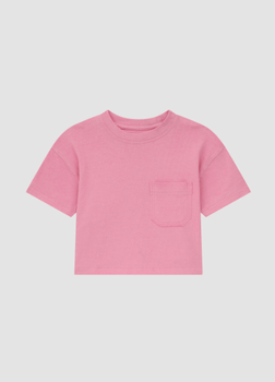 DL1971 Kids Short Sleeve Tee in Flamingo - Estilo Boutique