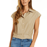 Drew Emily Shirt in Khaki - Estilo Boutique