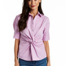 Drew Hailey Shirt in Lilac - Estilo Boutique