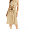 Drew Madison Dress in Khaki - Estilo Boutique