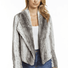 Drew Tommy Jacket in Silver - Estilo Boutique